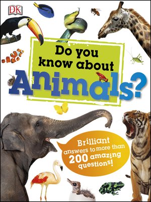cover image of Do You Know About Animals?